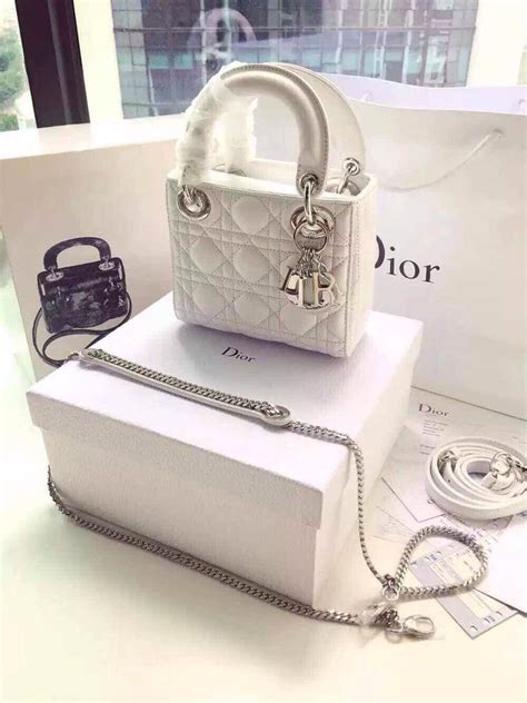 lady dior silver hardware|mini lady dior bag price.